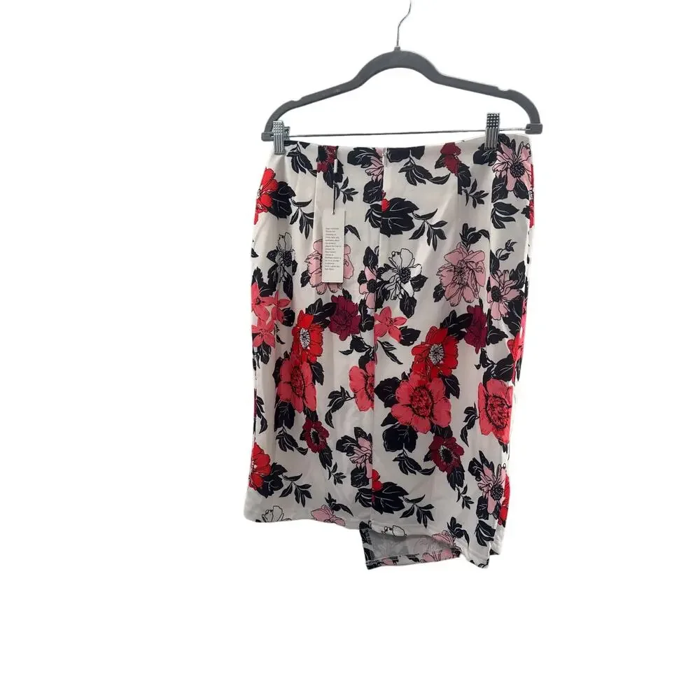 Kate Kasin High Waisted Pencil Faux wrap - Picture 2 of 5